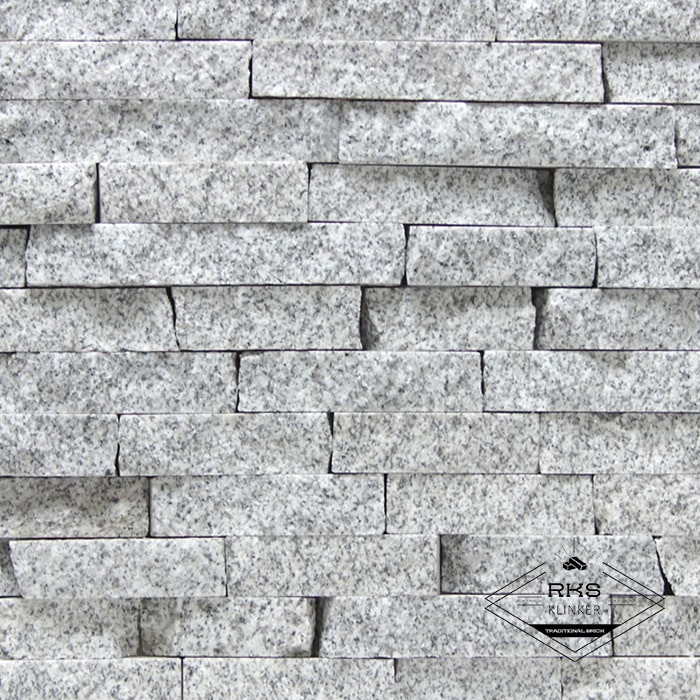 Фасадный камень Горбушка (лапша) — Гранит Белла Уайт в Белгороде